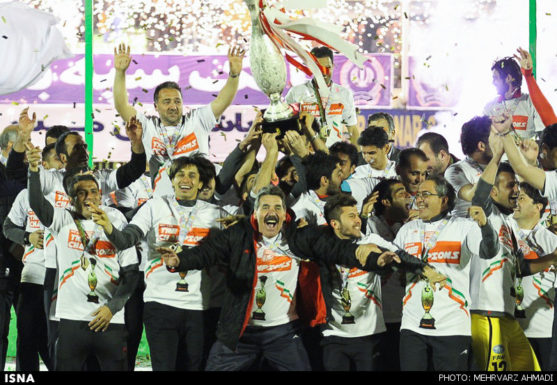 تراکتور قهرمان جام حذفی شد.