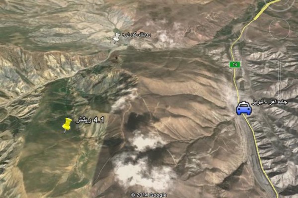 باد،باران، برف و زلزله در اهر